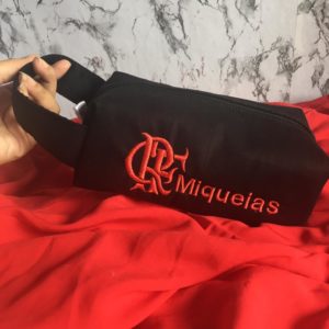 Necessaire Box Flamengo Bordada