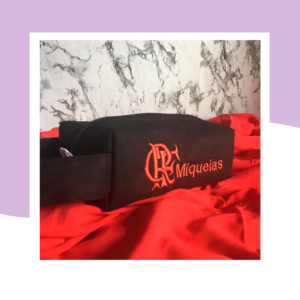 Necessaire Box Flamengo Bordada